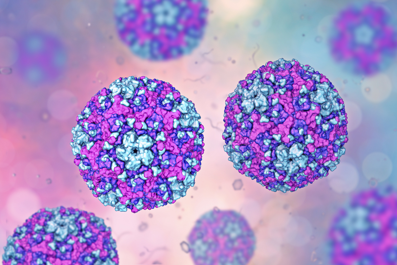 Le coxsackievirus est un virus commun du rhume. © Kateryna_Kon, Fotolia